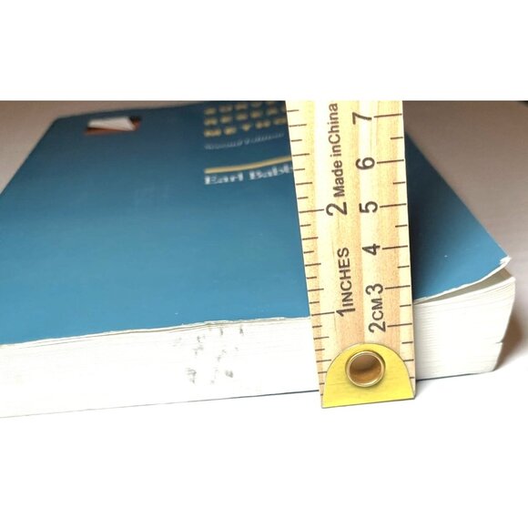 Survey Research Methods Second Edition Paperback Book Earl Babbie Vintage 1990 - Picture 15 of 15